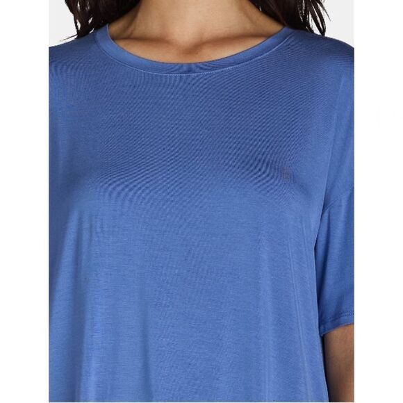 Elongated Soft Crewneck Tunic T-Shirts 2-Pack Size L - Picture 6 of 7